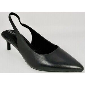 Rockport Total Motion Black Slingbacks Heels Pumps Size 8.5M